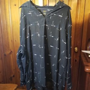 XL 100% polyester light weight dress shirt